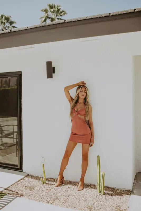 Jayda Cut Out Mini Dress