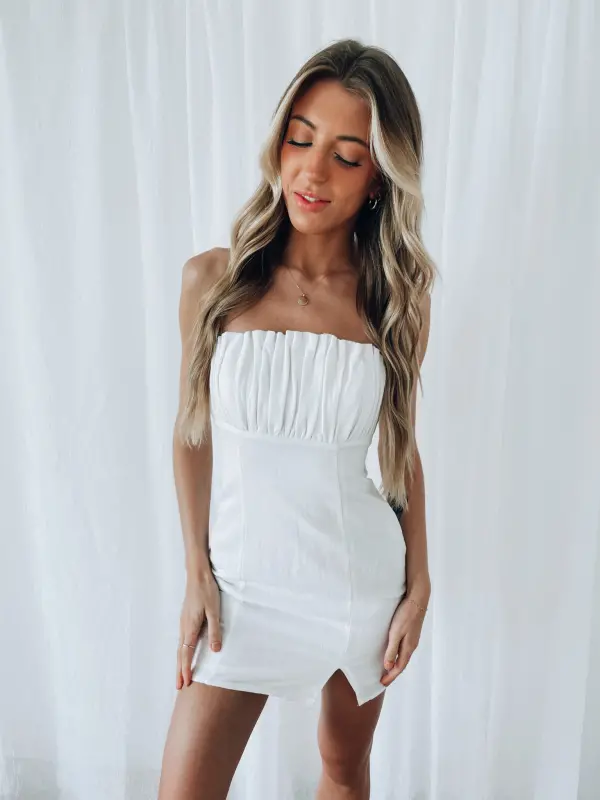 Kienna Strapless Mini Dress