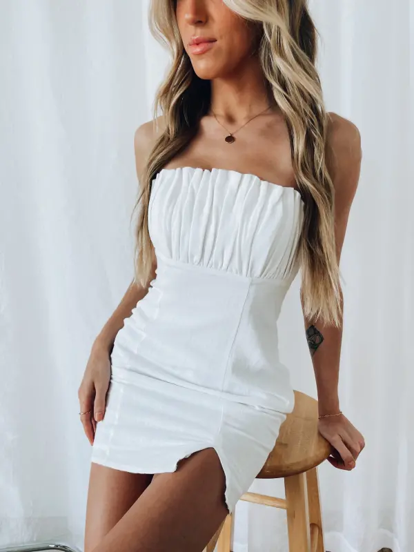 Kienna Strapless Mini Dress