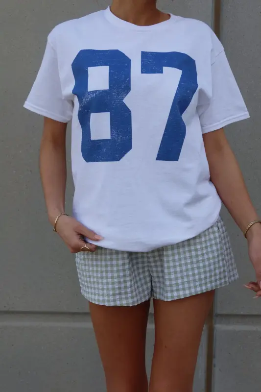 Oversized 87 Graphic Tee